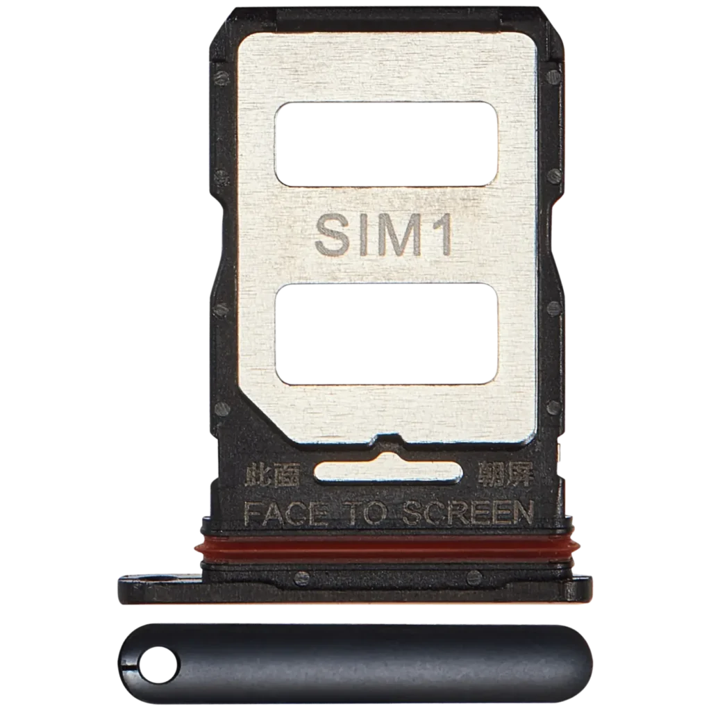 Sim Card Tray For Xiaomi 12T / 12T Pro (Black)