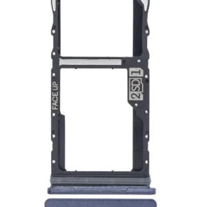 Dual Sim Card Tray For Motorola Moto G50 (XT2137 / 2021) (Steel Gray)