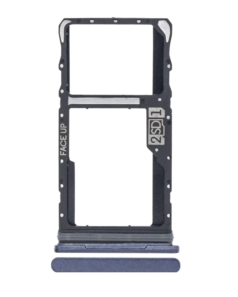 Dual Sim Card Tray For Motorola Moto G50 (XT2137 / 2021) (Steel Gray)