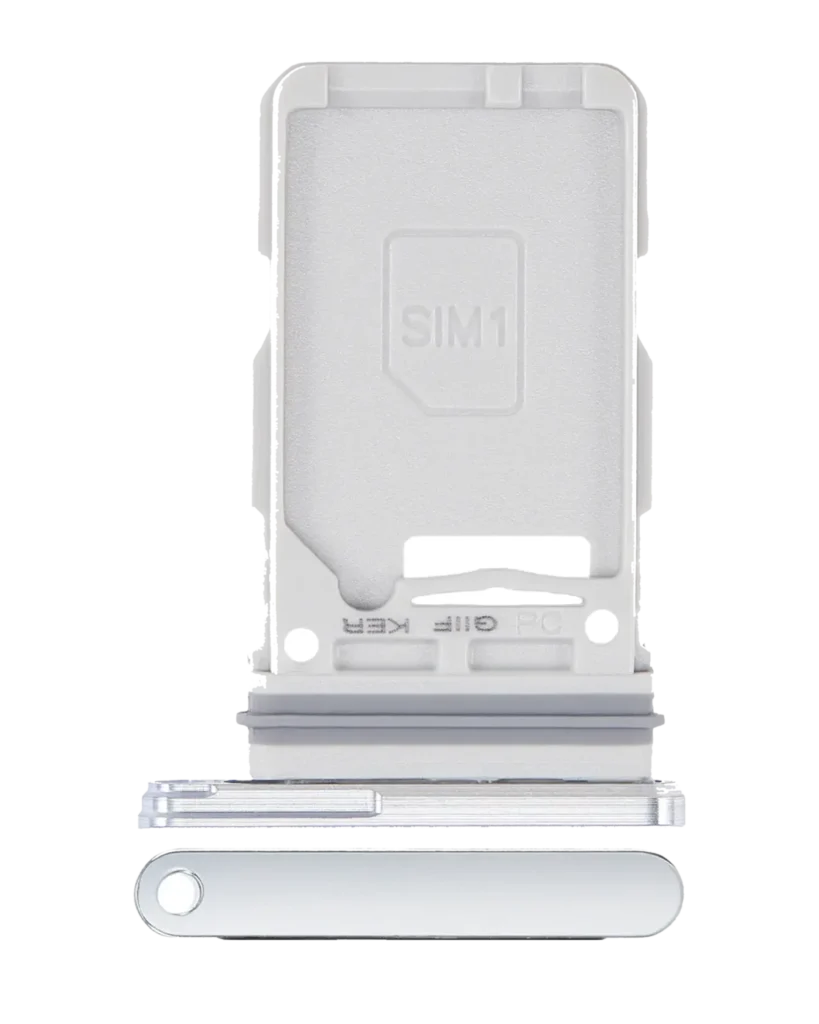 Single Sim Card Tray For Samsung Galaxy S21 Plus (Phantom Silver)