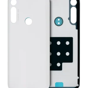 Back cover Glass For Motorola Moto G Fast (XT2045-3 / 2020) (Pearl White)