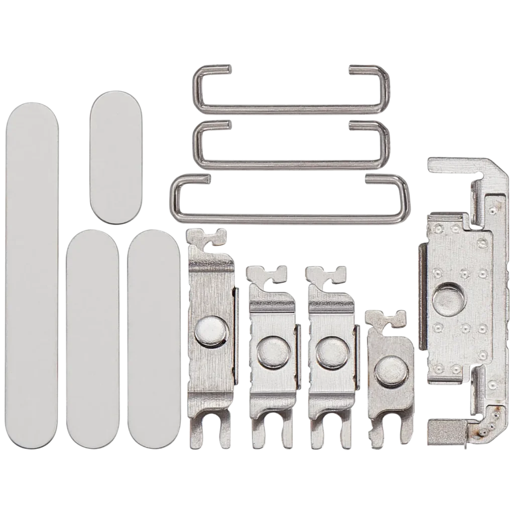 Hard Buttons (Power / Volume / Switch) For iPhone 16 Pro / 16 Pro Max (White Titanium)