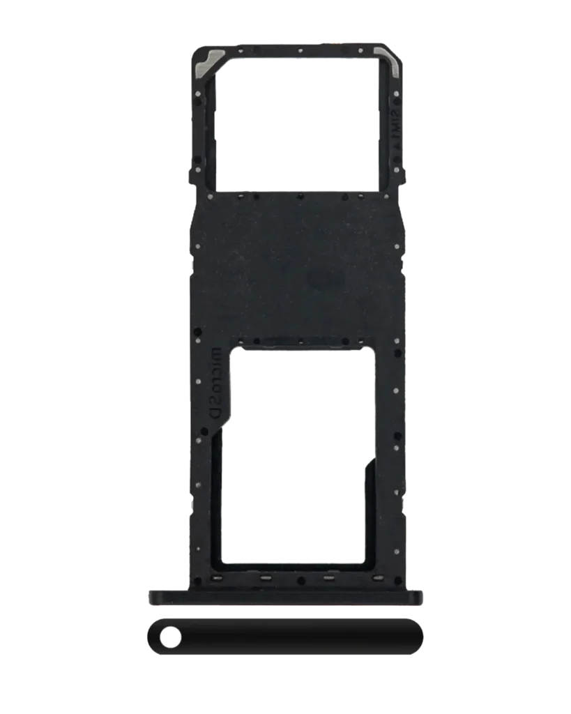 Single Sim Card Tray For Samsung Galaxy A11 (A115 / 2020) (Black)