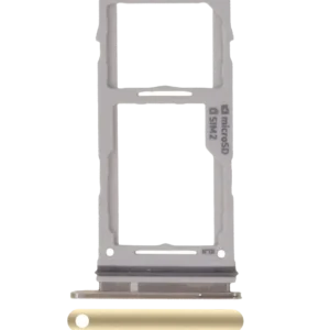 Dual Sim Card Tray For Samsung Galaxy S10 / S10 Plus / S10E (Canary Yellow)