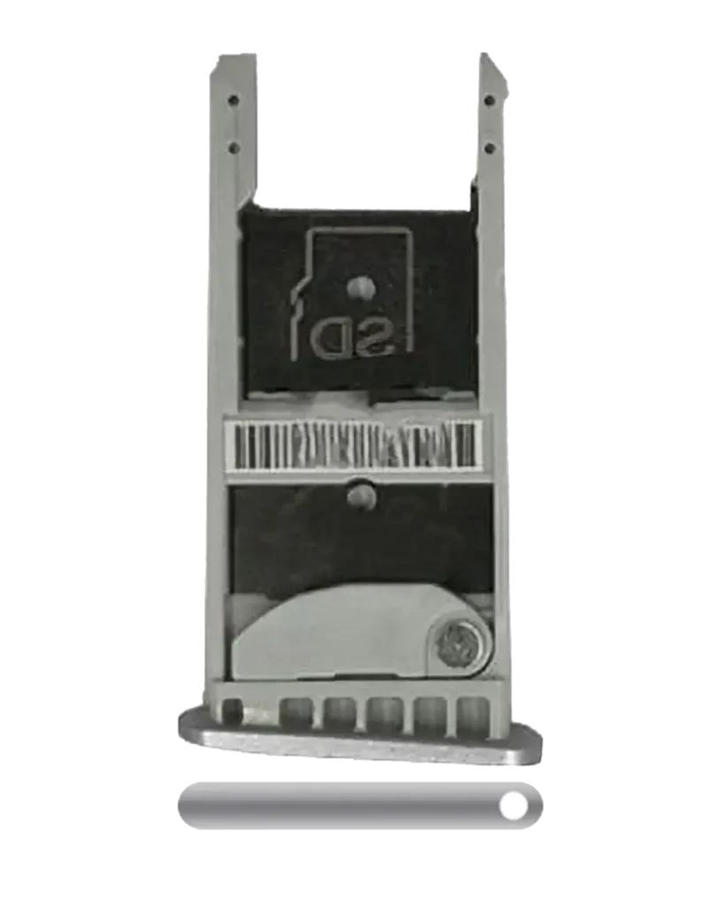 Sim Card Tray For Motorola Moto Z Play Droid (XT1635 / 2016) (Silver)