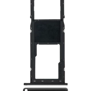 Single Sim Card Tray For Samsung Galaxy A01 (A015 / 2020) (Black)