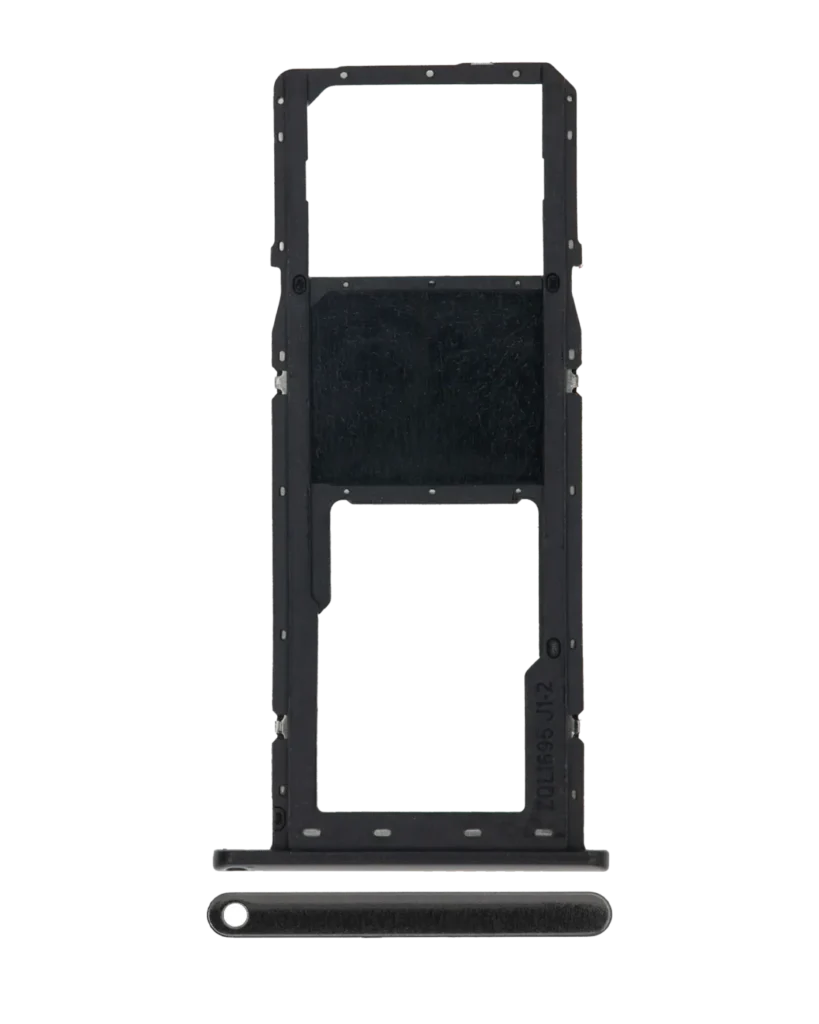 Single Sim Card Tray For Samsung Galaxy A01 (A015 / 2020) (Black)