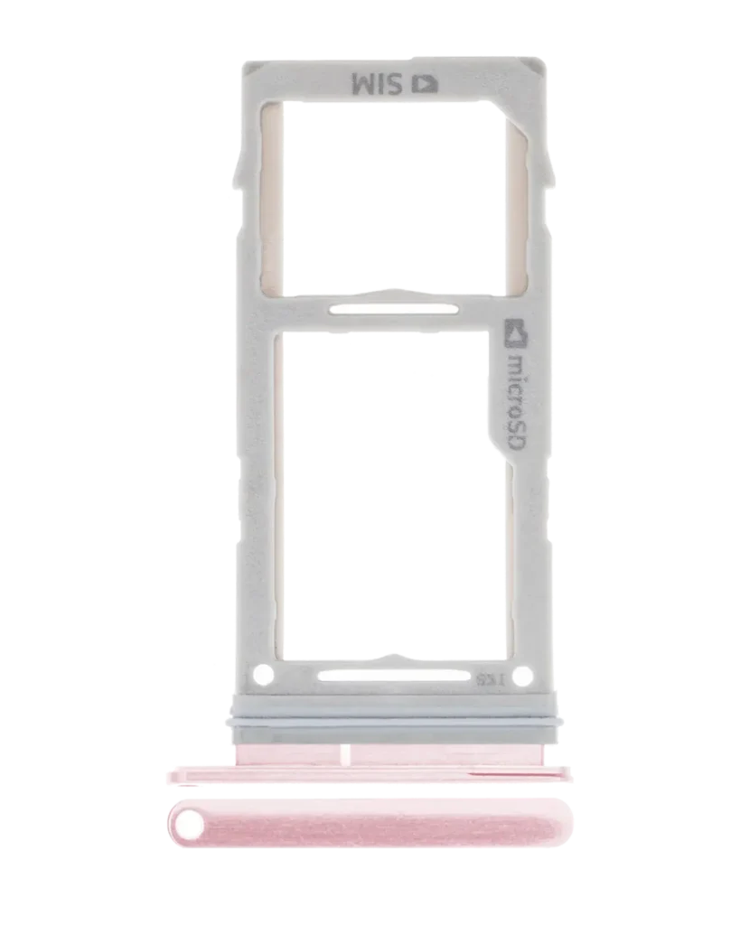 Single Sim Card Tray For Samsung Galaxy S10 / S10 Plus / S10E (Flamingo Pink)