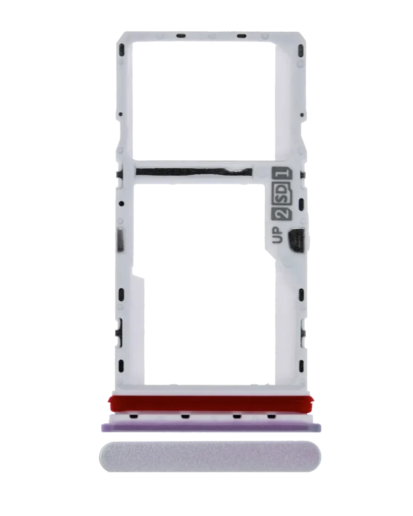 Dual Sim Card Tray For Motorola Moto G10 (XT2127-2 / 2021) (Iridescent Pearl)