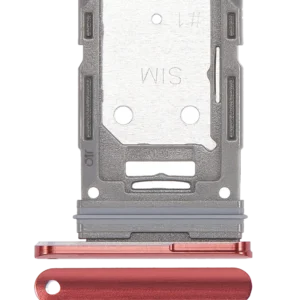 Single Sim Card Tray For Samsung Galaxy S20 FE 5G (Cloud Red)