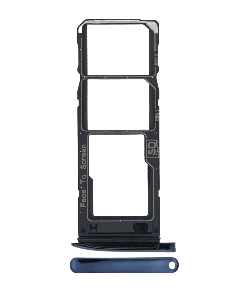 Dual Sim Card Tray For Motorola Moto G7 (XT1962 / 2019) / Moto G7 Plus (XT1965-2 / 2019) (Deep Indigo / Blue)