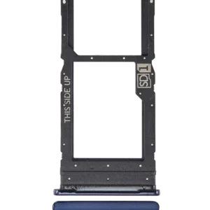 Single Sim Card Tray For Motorola One 5G (XT2113 / 2020) (Oxford Blue)