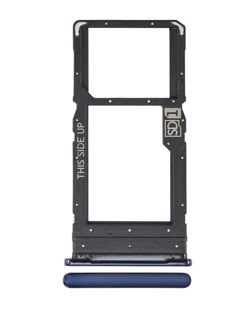 Single Sim Card Tray For Motorola One 5G (XT2113 / 2020) (Oxford Blue)