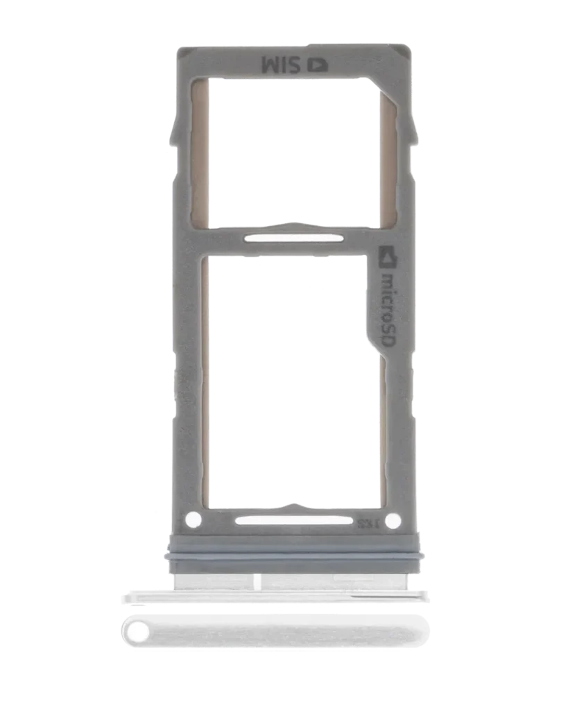 Single Sim Card Tray For Samsung Galaxy S10 / S10 Plus / S10E (Prism White)