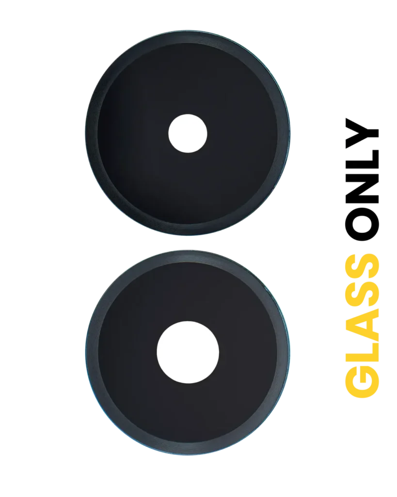 Back Camera Lens (Glass Only) For Xiaomi Redmi 14C (2 Piece Set) (Midnight Black)
