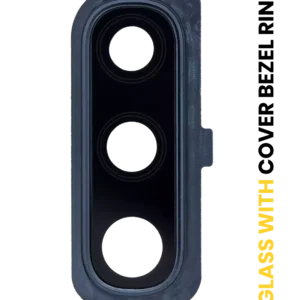 Back Camera Lens With Cover Bezel Ring For Samsung Galaxy A50 (A505 / 2019) (Black)