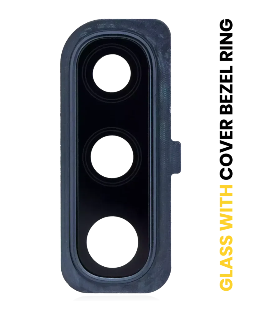 Back Camera Lens With Cover Bezel Ring For Samsung Galaxy A50 (A505 / 2019) (Black)
