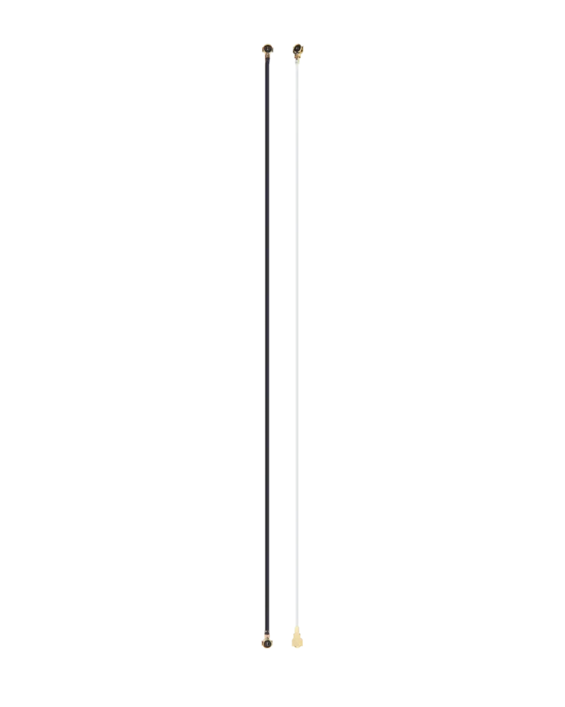Antenna Cable For Motorola Moto G Power (XT2041-4 / XT2041-6 / XT2041-7 / XT2041DL / 2020) (2 Piece Set) (Black: 11.1cm, White: 10.4cm)