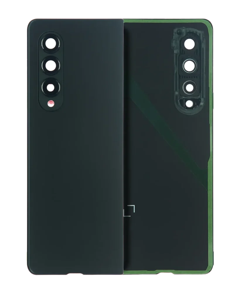 Back Cover Glass With Camera Lens For Samsung Galaxy Z Fold 3 5G (Premium) (Phantom Green)