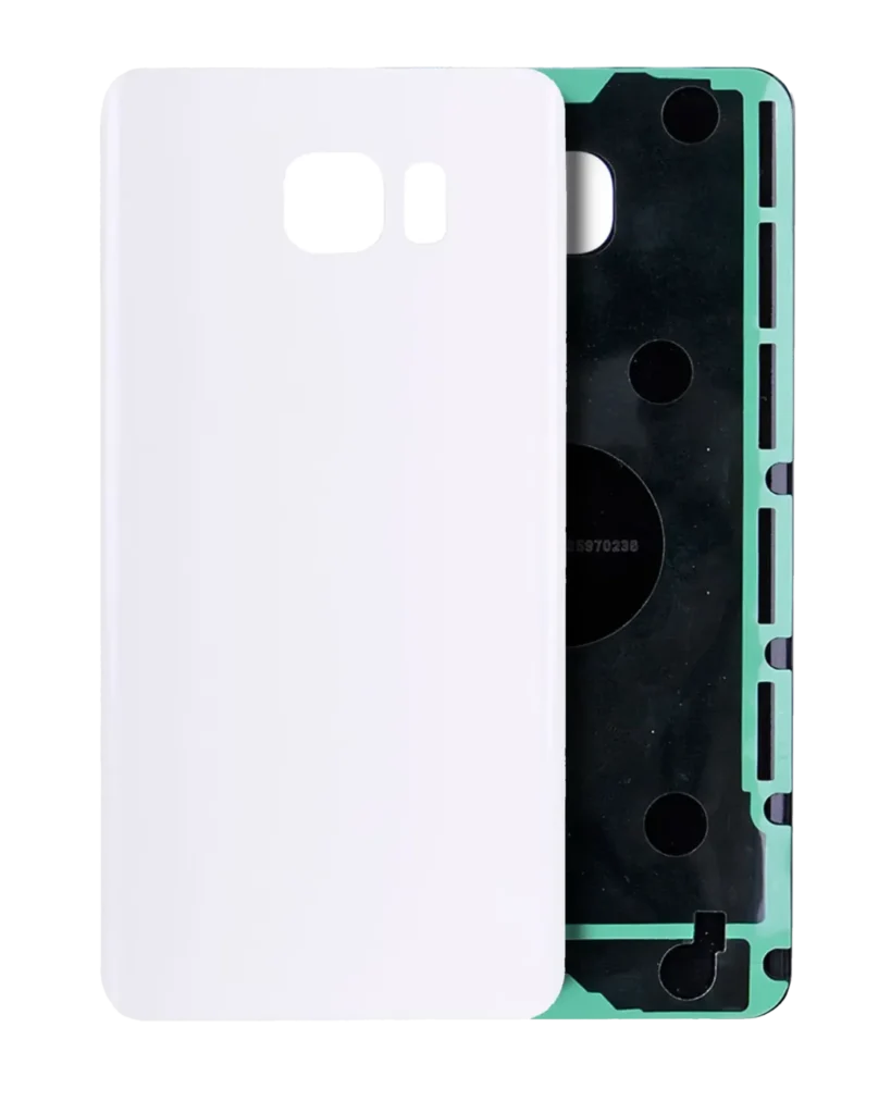 Back Cover Glass For Samsung Galaxy Note 5 (No Logo) (Aftermarket Plus) (White Pearl)