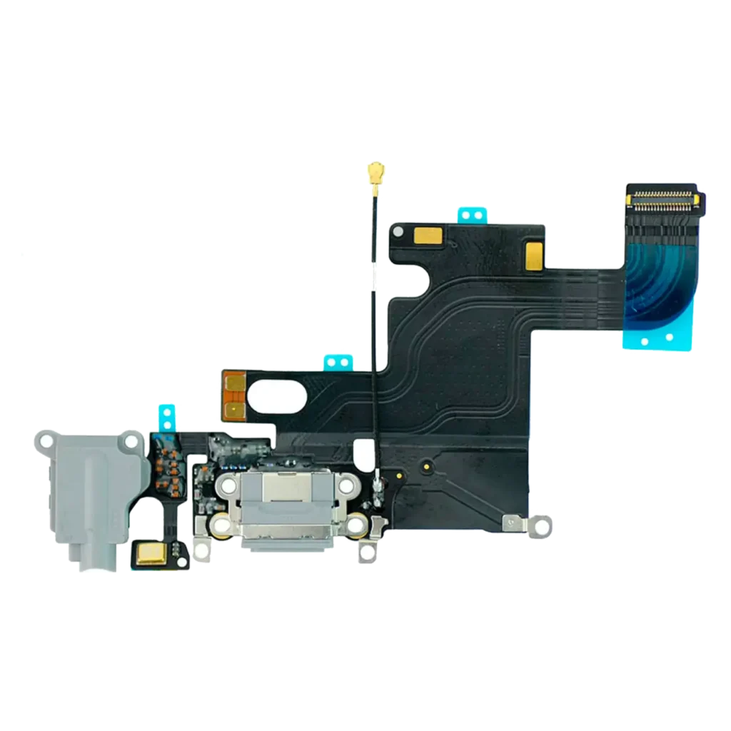 Charging Port Flex Cable For iPhone 6 (Aftermarket) (Silver)