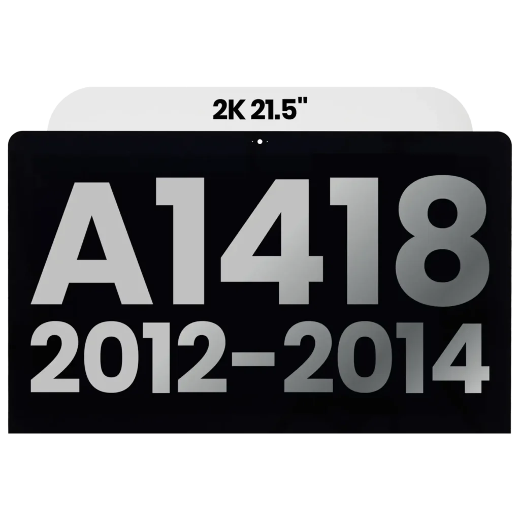Complete LCD Display Assembly For iMac 21.5" 2K A1418 (2012-2014) (LM215WF3 SDD1 / D2 / D3) (Used OEM Pull: Grade A)