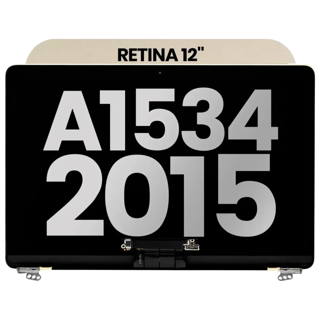 Complete LCD Display Assembly For MacBook 12" A1534 (2015) (Used OEM Pull: Grade A) (Gold)