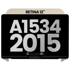 Complete LCD Display Assembly For MacBook 12" A1534 (2015) (Used OEM Pull: Grade A) (Gold)