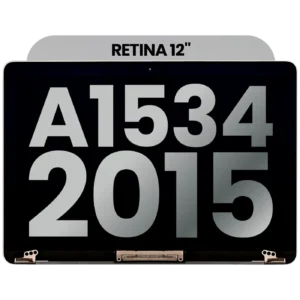 Complete LCD Display Assembly For MacBook 12" A1534 (2015) (Used OEM Pull: Grade A) (Space Gray)