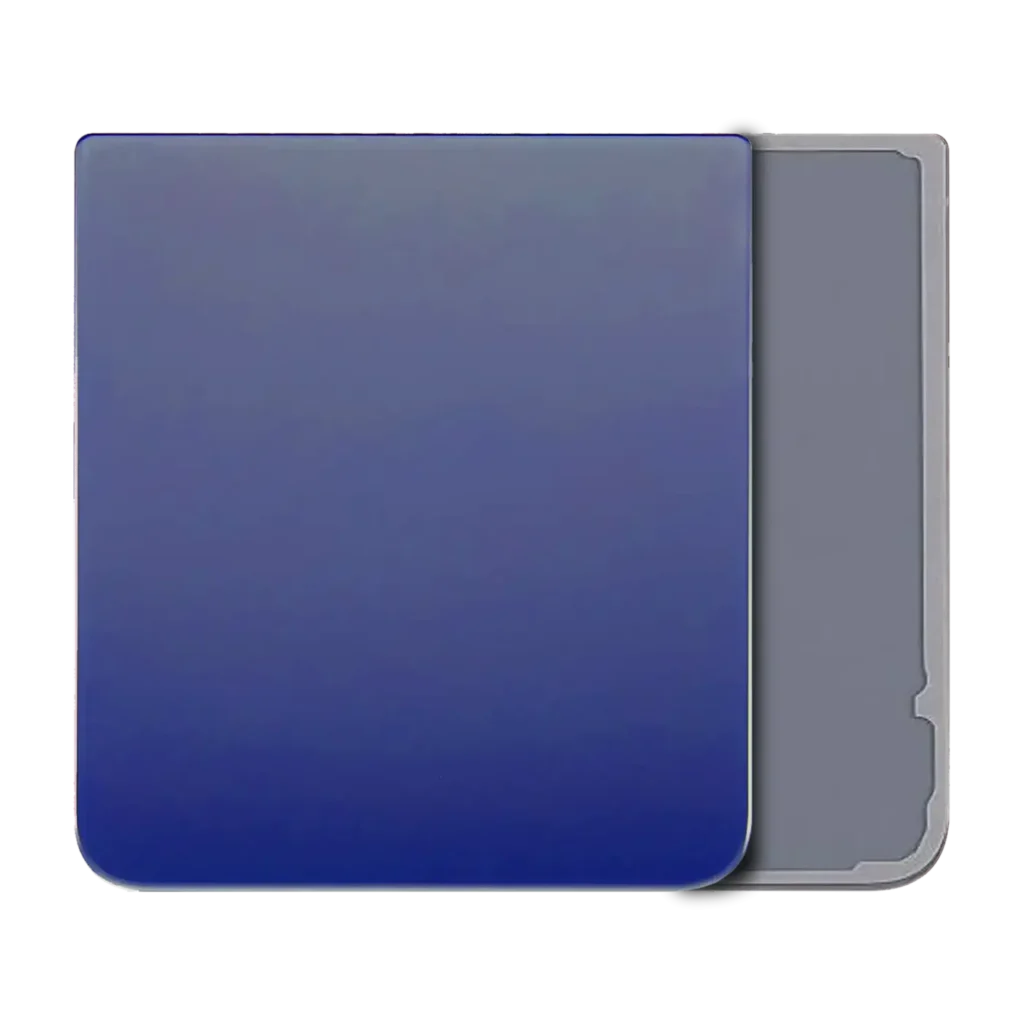 Bottom Back Cover For Samsung Galaxy Z Flip 4 5G (Service Pack) (Navy)