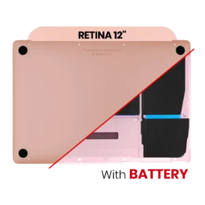 Bottom Case with Battery (A1705) For MacBook 12" A1534 (2016-2017) (Rose Gold)