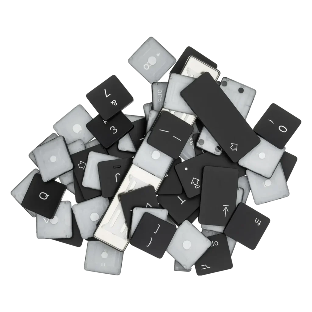 Keycap For MacBook Air 13" / Pro 13" / 15" A1466 / A1425 / A1502 / A1398 (2012-2015) (UK) (SUNREX)