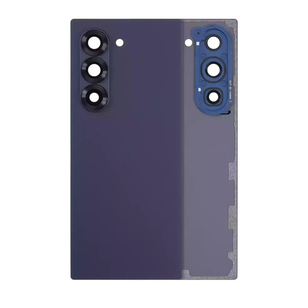 Back Cover Glass With Camera Lens For Samsung Galaxy Z Fold 6 5G (Service Pack) (Navy)