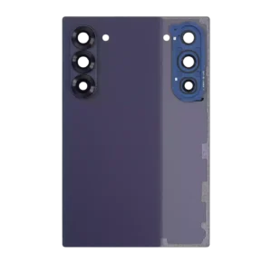 Back Cover Glass With Camera Lens For Samsung Galaxy Z Fold 6 5G (Service Pack) (Navy)