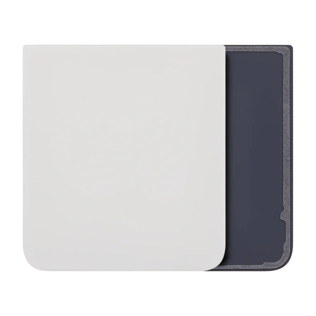 Bottom Back Cover Glass for Samsung Galaxy Z Flip 5 5G (F731) (Cream)