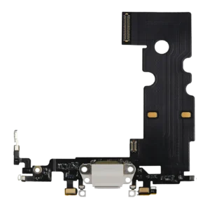 Charging Port Flex Cable For iPhone SE (2020) (Premium) (White)