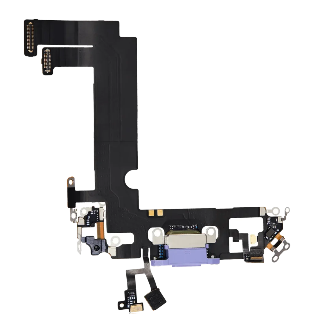 Charging Port Flex Cable For iPhone 12 Mini (Premium) (Purple)