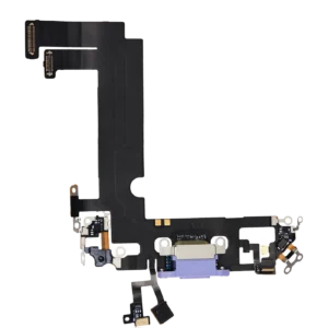 Charging Port Flex Cable For iPhone 12 Mini (Premium) (Purple)