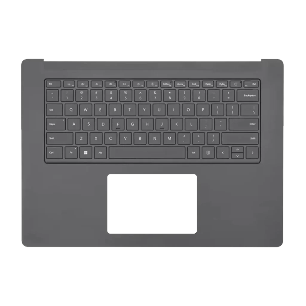 Top Case with Keyboard (ISO UK) For Microsoft Surface Laptop 3 13.5" (1867 / 1868) (Gray)