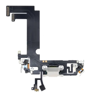 Charging Port Flex Cable For iPhone 12 Mini (Aftermarket Plus) (White)
