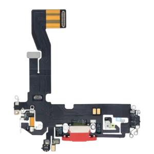Charging Port Flex Cable For iPhone 12 (Aftermarket Plus) (Red)