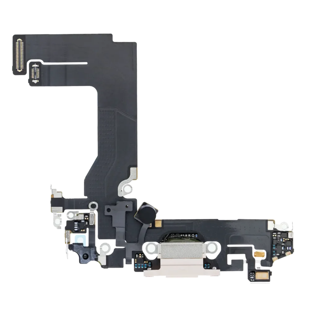 Charging Port Flex Cable For iPhone 13 Mini (Premium) (Pink)