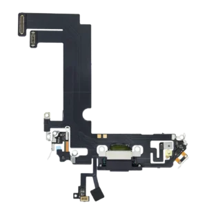 Charging Port Flex Cable For iPhone 12 Mini (Aftermarket Plus) (Black)