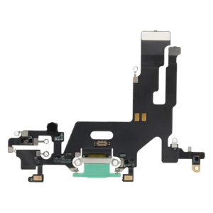 Charging Port Flex Cable For iPhone 11 (Aftermarket Plus) (Green)