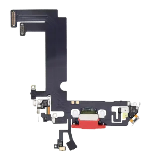 Charging Port Flex Cable For iPhone 12 Mini (Premium) (Red)
