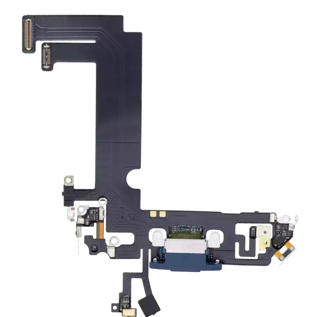 Charging Port Flex Cable For iPhone 12 Mini (Premium) (Blue)