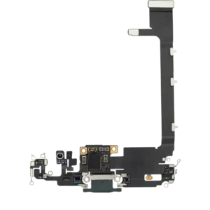 Charging Port Flex Cable With Board For iPhone 11 Pro Max (Premium) (Midnight Green)