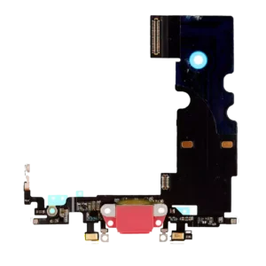 Charging Port Flex Cable For iPhone 8 (Premium) (Red)