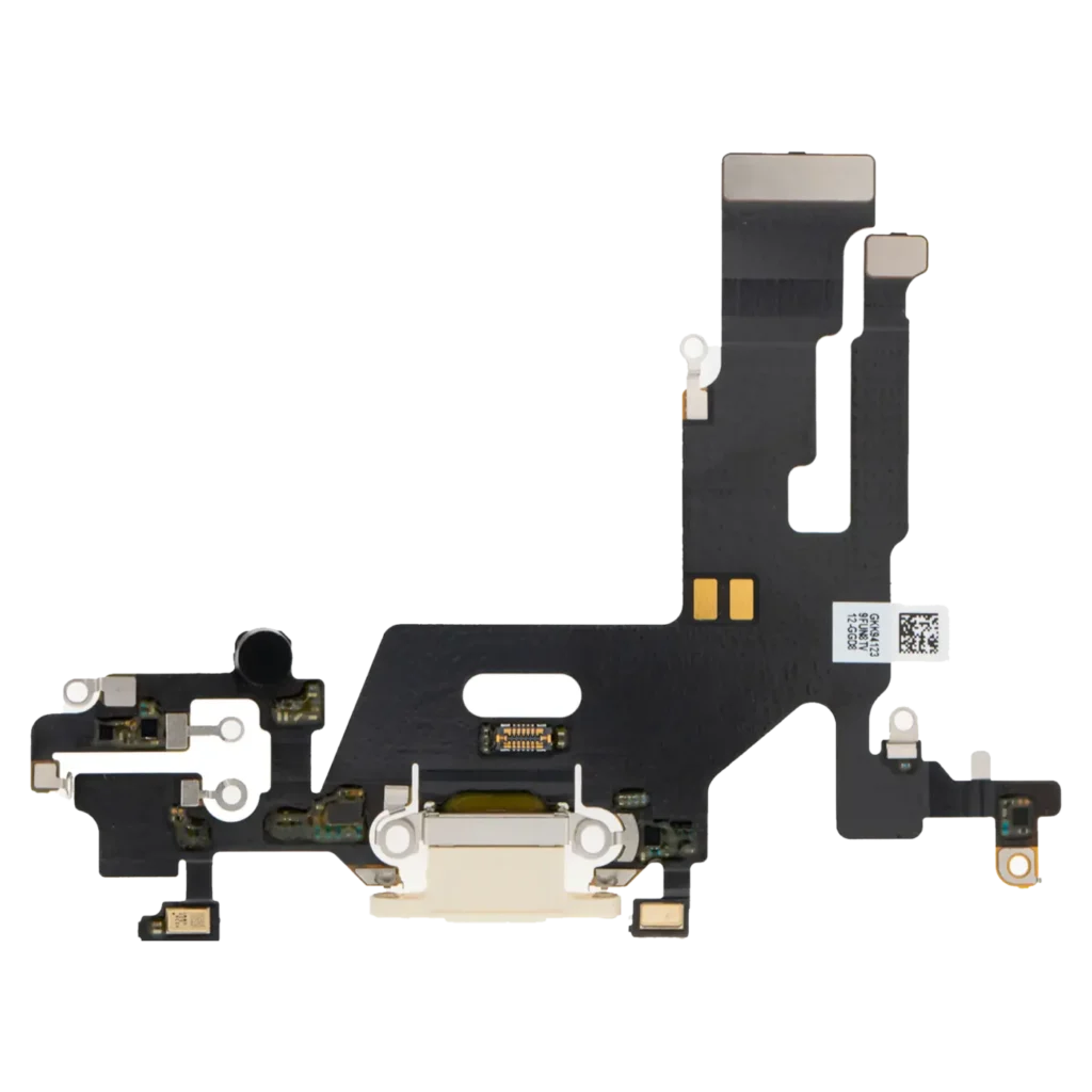 Charging Port Flex Cable For iPhone 11 (Aftermarket Plus) (White)