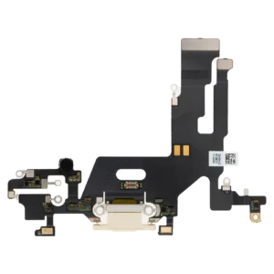 Charging Port Flex Cable For iPhone 11 (Aftermarket Plus) (White)